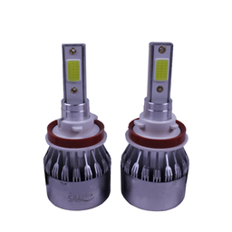 لامپ هدلایت خودرو سام مدل U10 پایه H11 بسته 2 عددی