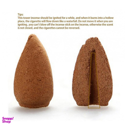 عود آبشاری هم مدل شکلات کد Chocolate-01 بسته 10 عددی