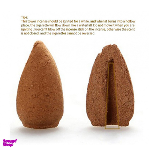 عود آبشاری هم مدل شکلات کد Chocolate-01 بسته 10 عددی