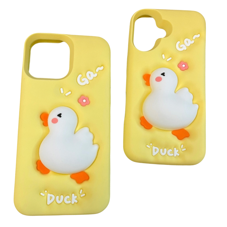 قاب گوشی موبایل طرح عروسکی اردک مناسب اپل iPhone 11