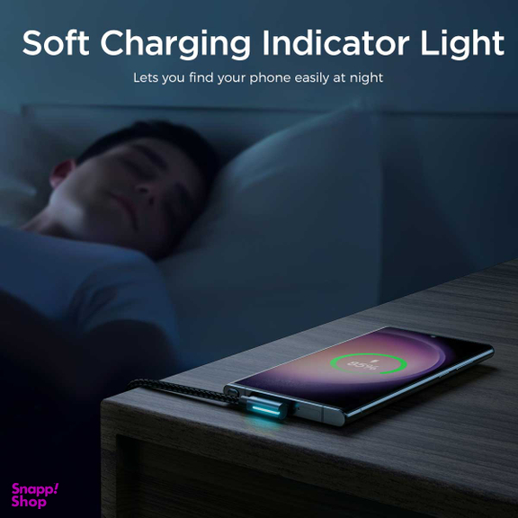 کابل شارژ 90 درجه USB-A به Type-C جوی روم مدل S-AC027A17 طول 1.2 متر