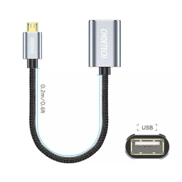 کابل تبدیل USB به microUSB چویتک مدل OTG AB0013