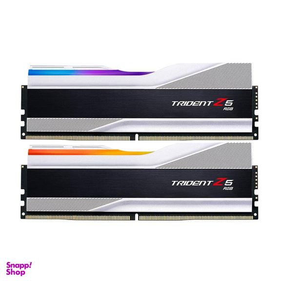 رم دسکتاپ جی اسکیل مدل TRIDENT Z5 RGB DDR5 Dual-Channel 6000MHz CL30 ظرفیت 32 گیگابایت بسته 2 عددی