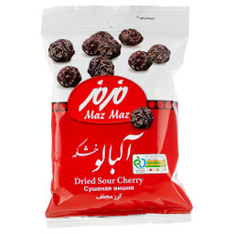 آلبالو خشک مزمز وزن ۶۰ گرم