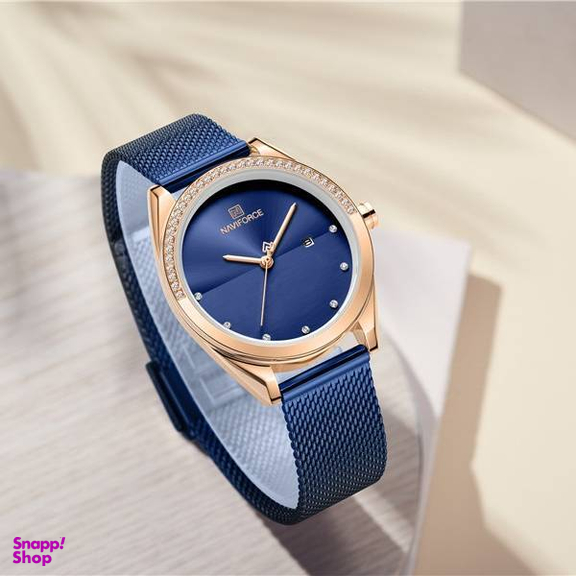 ساعت عقربه ای زنانه نیوی فورس مدل NF 5015 RG/BE