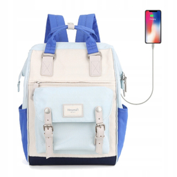 کوله پشتی دخترانه هیماواری مدل دونات پاکتی کد dp4994