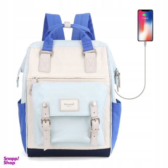 کوله پشتی دخترانه هیماواری مدل دونات پاکتی کد dp4994