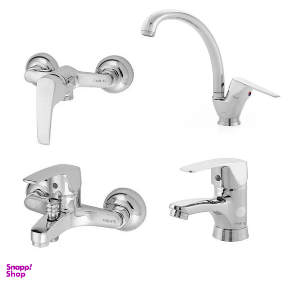 ست شیرآلات فاخته مدل KOBRA مارگارت مجموعه 4 عددی