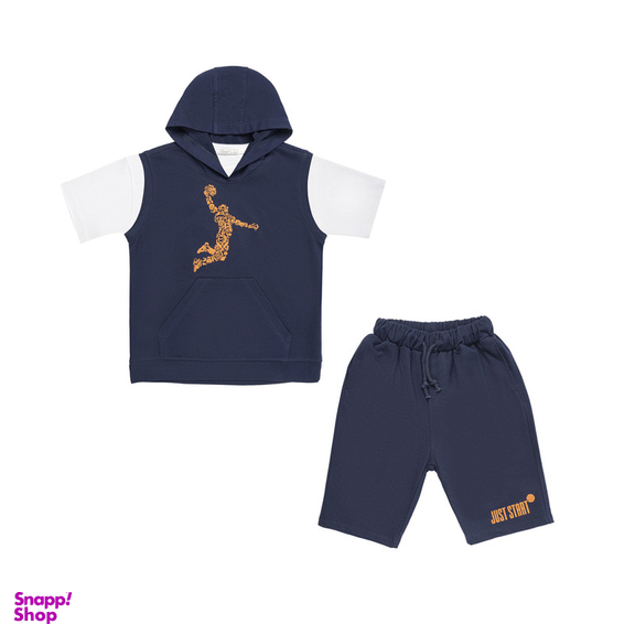 ست 3 تکه لباس پسرانه فیورلا مدل just start کد 35050-45060