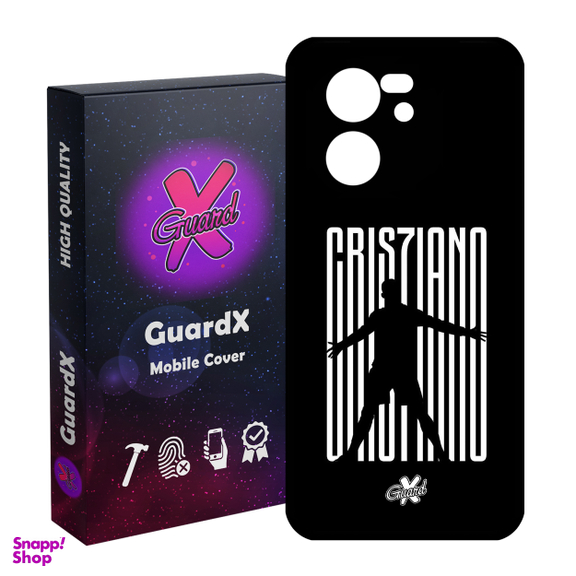 کاور گارد ایکس طرح CR7 مدل Glass10115 مناسب شیائومی 13T/13T Pro/Redmi K60 Ultra