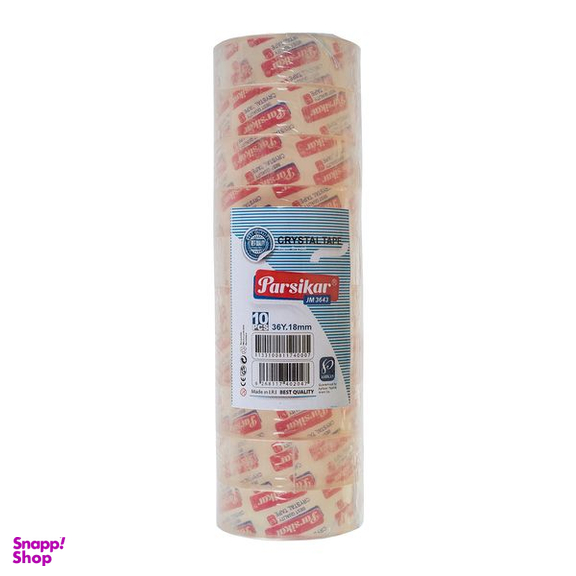 نوارچسب شیشه ای پارسی کار مدل JM3643 بسته 10 عددی