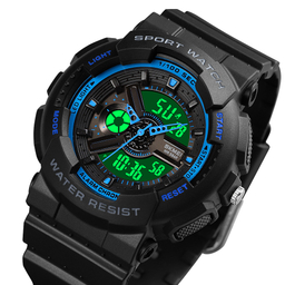 ساعت مچی عقربه ای اسکمی مدل 1689 رنگ آبی