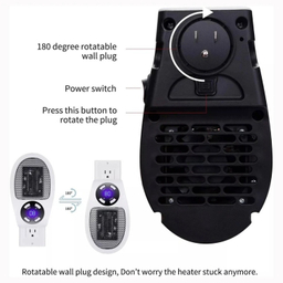 فن هیتر رو میزی سیف الکتریک مدل FST