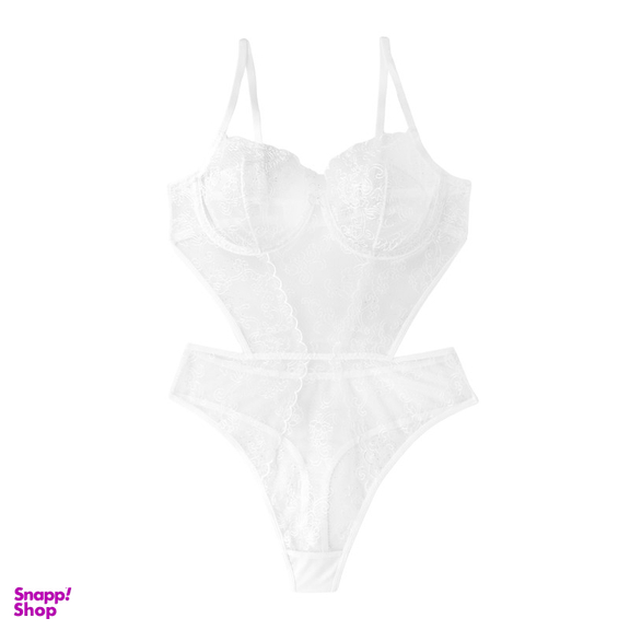 لباس خواب زنانه برتا مدل بادی توری