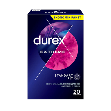 کاندوم دورکس مدل EXTREME بسته 20 عددی