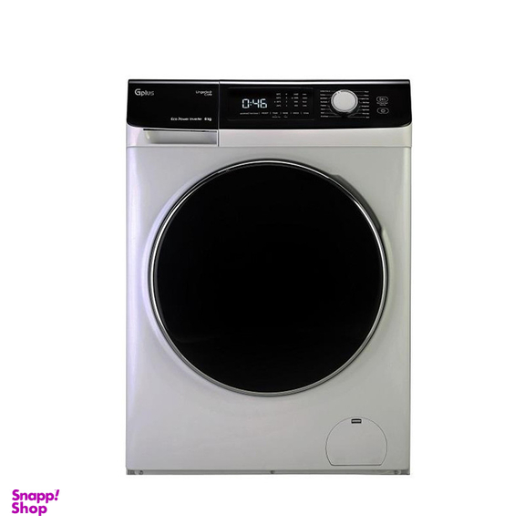ماشین لباسشویی جی پلاس مدل GWM-P8540W ظرفیت ۸ کیلوگرم