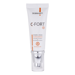 کرم روشن کننده درمالیفت مدل C-FORT مناسب پوست خشک حجم 40 میلی لیتر