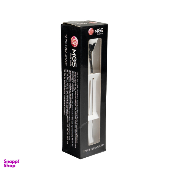 قاشق شربت خوری ام جی اس مدل DF008 کد 100000002871 بسته 12 عددی