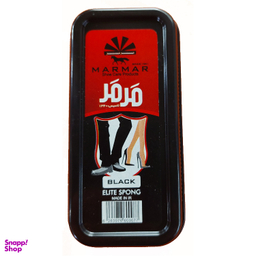 واکس کفش بی رنگ مرمر کد 2080 به همراه اسفنج و 6 ابر براق کننده و بوگیر کفش