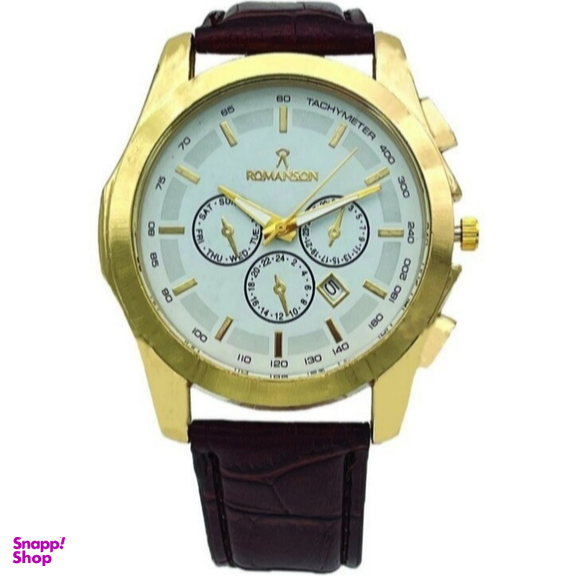 ست ساعت مچی عقربه ای زنانه و مردانه طرح رومانسون کد 960