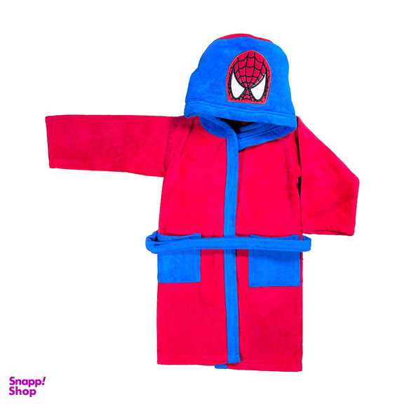 حوله پالتویی کودک بالاست مدل مرد عنکبوتی سایز 60 سانتی متر