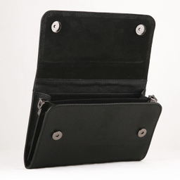 کیف رودوشی زنانه چرم یلسان مدل هیراد کد MC-042-MSK
