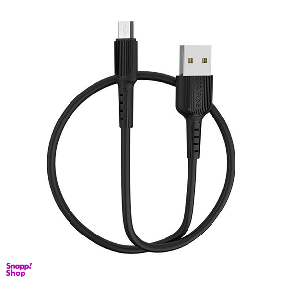 کابل تبدیل USB به microUSB بروفون مدل BX16 طول یک متر