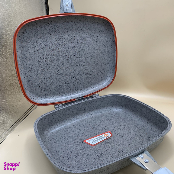 تابه دوطرفه گرانیتی لایف اسمایل مدل ST2-32 سایز 32