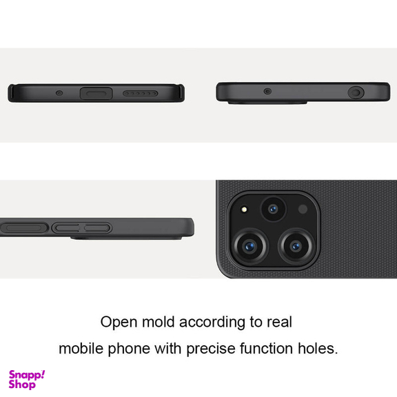 کاور نیلکین مدل Super Frosted Shield مناسب برای گوشی موبایل شیائومی Redmi 12 4G / Note 12R 5G