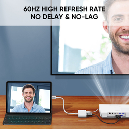 مبدل لایتنینگ به لایتنینگ / HDMI جوی روم مدل S-H141