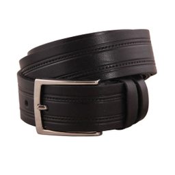کمربند چرم طبیعی مردانه کد Z245111 مشکی