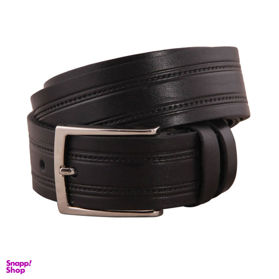 کمربند چرم طبیعی مردانه کد Z245111 مشکی