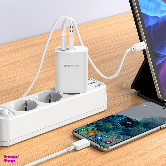 شارژر دیواری 65 وات بروفون مدل BN10 USB