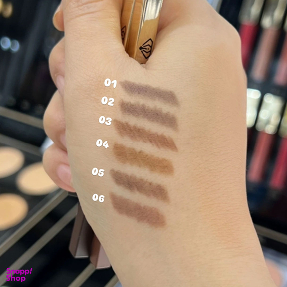 مداد ابرو سالوته رنگ sienna شماره 05