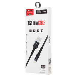 کابل تبدیل USB به MicroUSB لیتو مدل LD-9 طول 1 متر