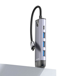 هاب 5 پورت USB-C مک دودو مدل HU-7750 طول 15 سانتی‌ متر