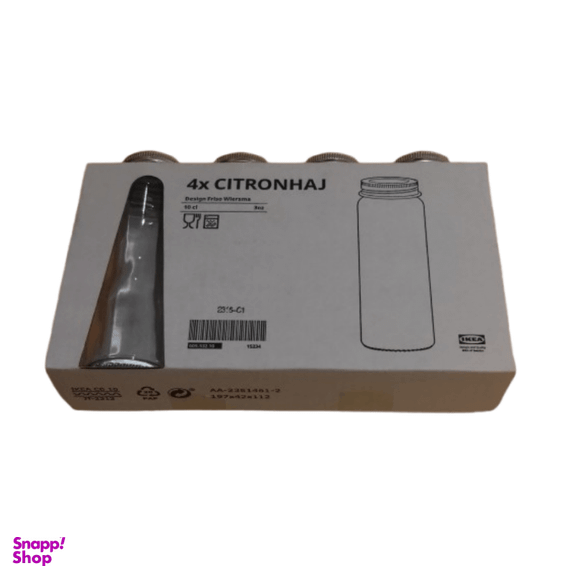 جا ادویه ایکیا مدل CITRONHAJ کد 605.532.10 مجموعه 4 عددی