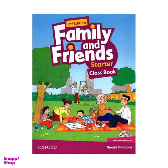کتاب Family and Friends 2nd Starter SB +WB +2CD اثر Naomi Simmons انتشارات جنگل