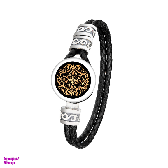 دستبند نقره مردانه الون مدل هورام