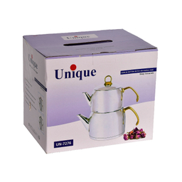 کتری و قوری یونیک کد 7276 گنجایش 2.5 لیتر