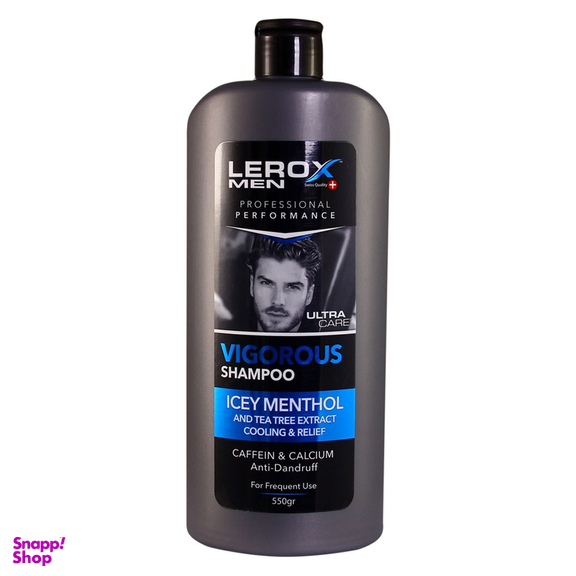 شامپو ضد شوره مو لروکس مدل Vigorous وزن 550 گرم