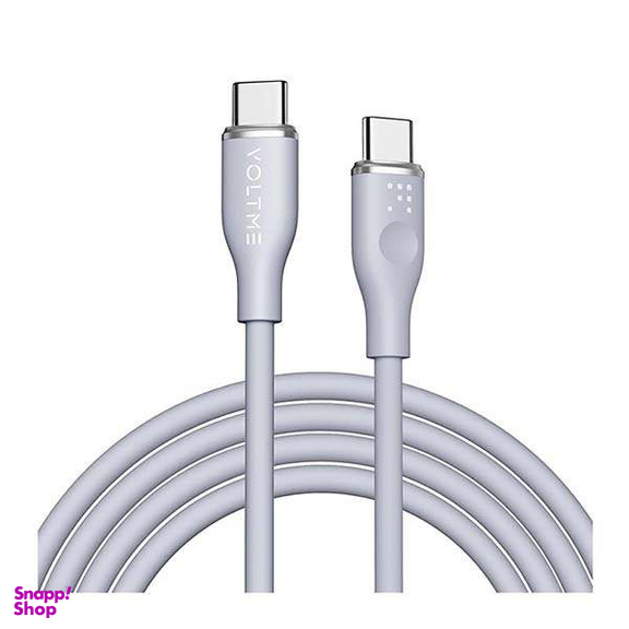 کابل شارژ Type-C ولتمی مدل Powerlink Moss Liquid Silicon طول 1 متر