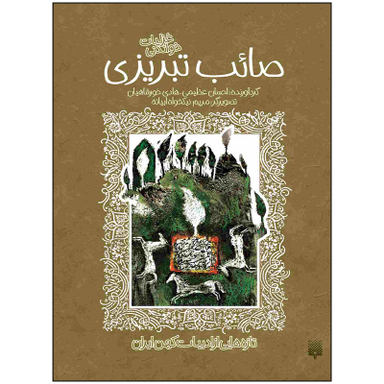 کتاب غزلیات خواندنی صائب تبریزی اثر هادی خورشاهیان و احسان عظیمی انتشارات پیدایش