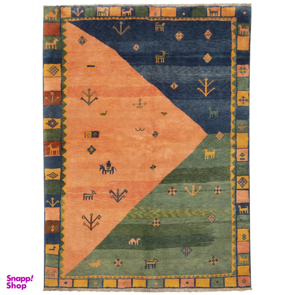 گبه دستباف سی پرشیا کد 171931 سایز 2.30x1.67 متر