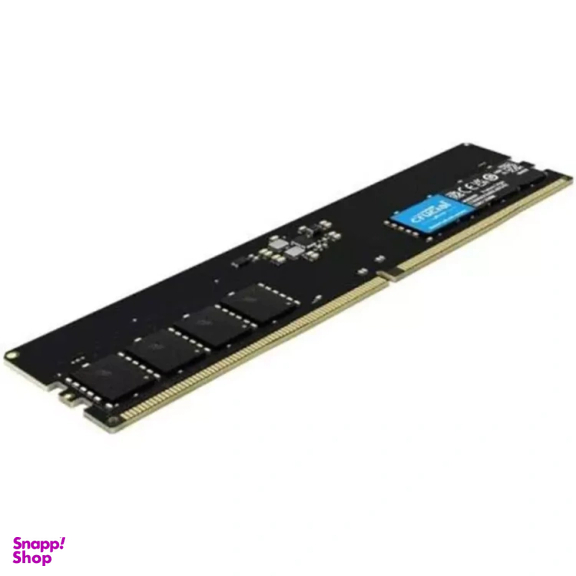 رم کامپیوتر DDR5 تک کاناله 4800 مگاهرتز CL40 کروشیال ظرفیت 16 گیگابایت