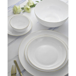 سرویس غذاخوری 26 پارچه آرکوپال مدل دایره لب طلا