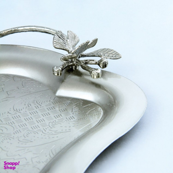 سینی فلزی آبکاری فورتیک سالینو کد N-6093