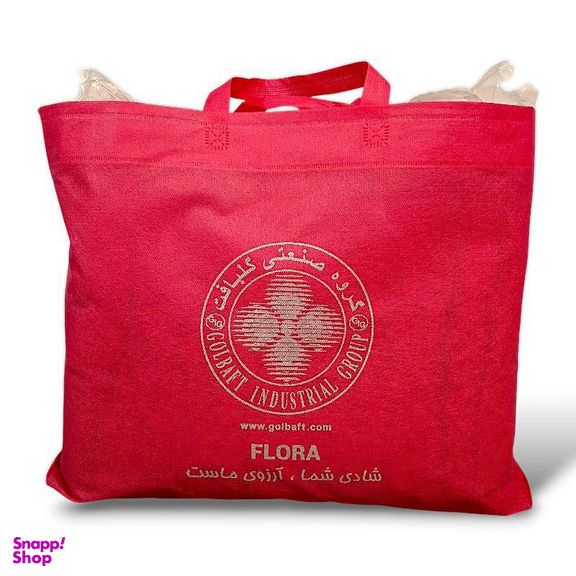 پتو مسافرتی گلبافت مدل فلورا کد Gol200 دونفره سایز 220×200 سانتی متر