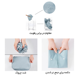 نظم دهنده ساک و چمدان تن تن مدل Colorful Life مجموعه 7 عددی