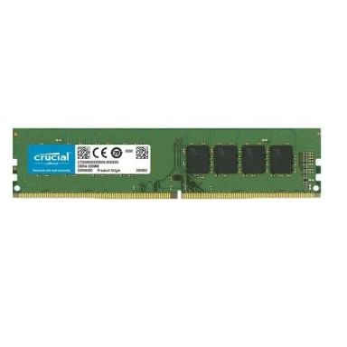 رم دسکتاپ کروشیال مدل DDR4 تک کاناله 3200MHz CL22 ظرفیت 16 گیگابایت